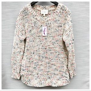 Jessica Simpson Confetti Sweater Size S